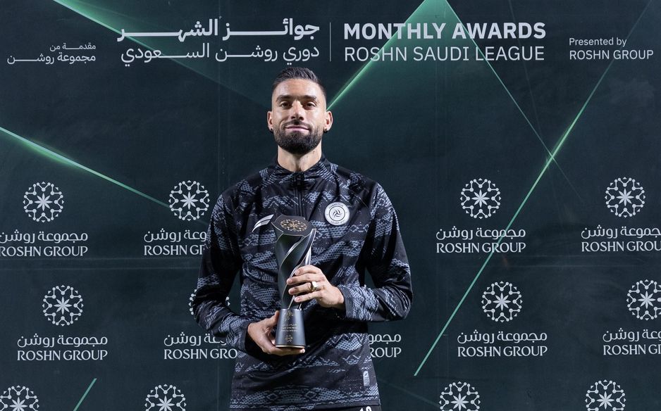 RSL Player of the Month for February Yannick Carrasco