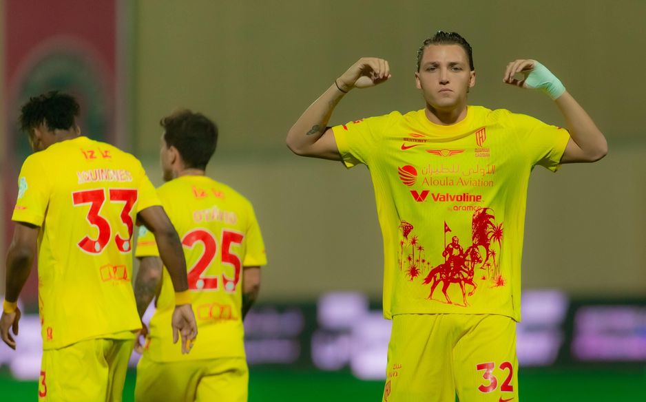 Mateo Retegui nets a double at Al Kholood to take him to 15 goals in debut season at Al Qadsiah