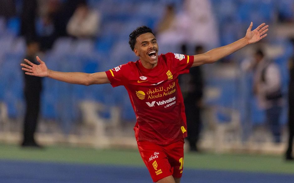 RSL Young Player of Season Musab Al Juwayr began Al Qadsiah's dramatic fightback v Al Ahli
