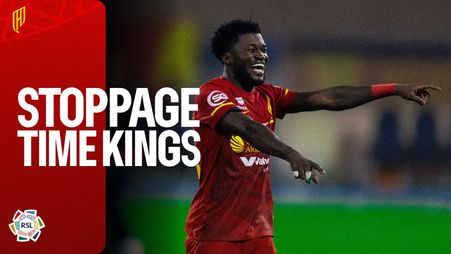 Al Qadsiah stoppage-time kings