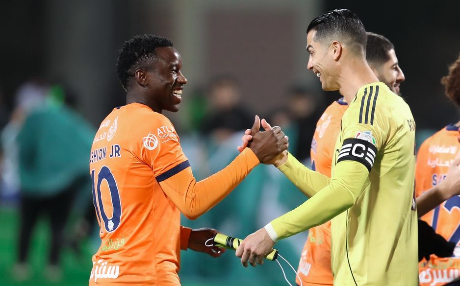 Fashion Sakala and Cristiano Ronaldo know each other well from their time in the RSL