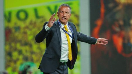 Al Taawoun manager Pericles Chamusca is enjoying his return to the club