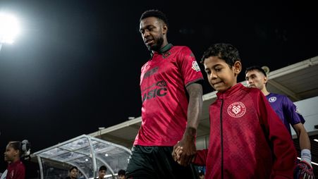 Al Kholood's Shaquille Pinas ahead of Ar Rass Derby with Al Hazem