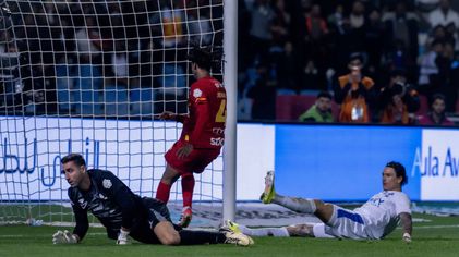 داروين نونيز في واحدة من الهجمات المهدرة