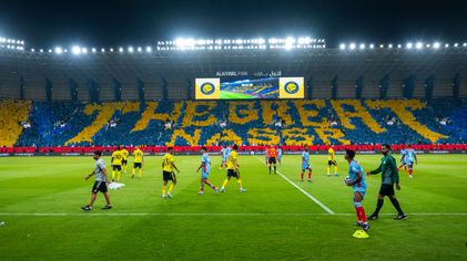 Al Nassr supporters pay homage to one of the RSL's most decorated clubs