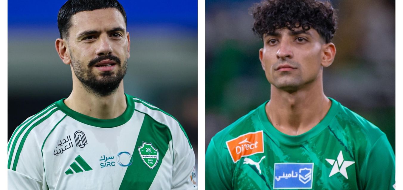 Merih Demiral and Ali Jasim