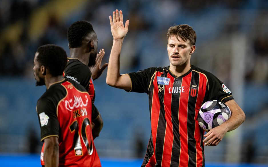 With four goals in seven matches, Leandro Antunes is crucial to Al Riyadh's survival hopes