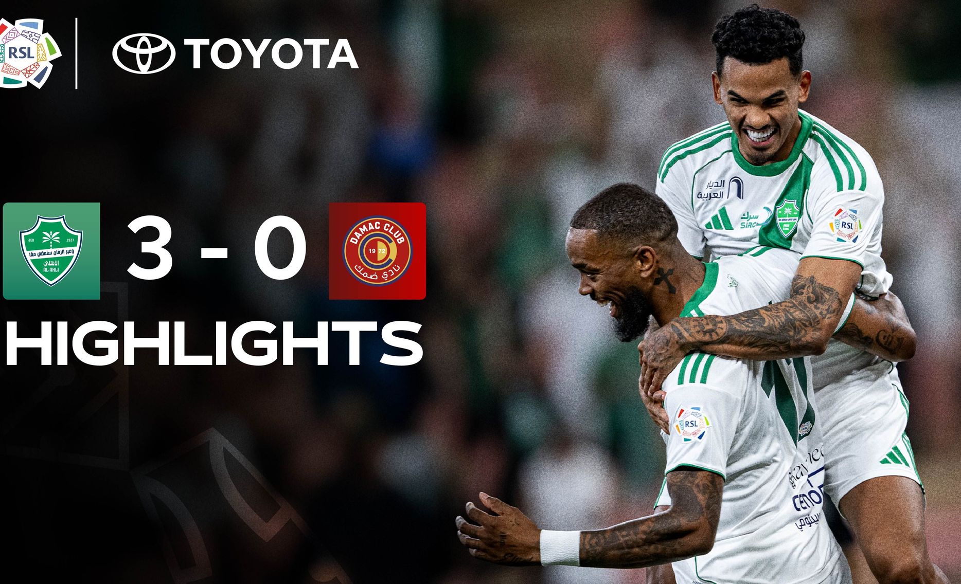 Al Ahli 3-0 Damac