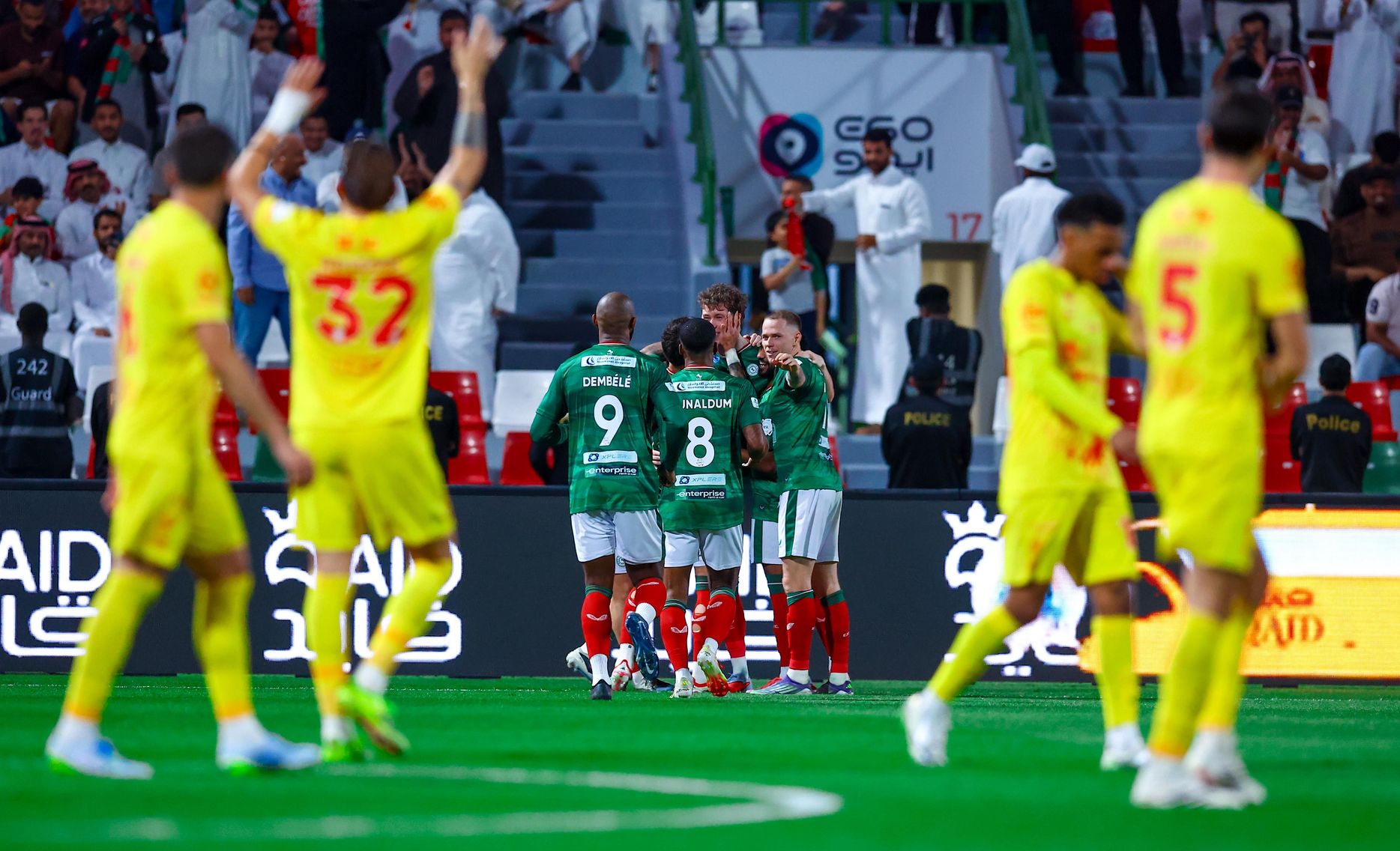 Jack Hendry scores for Al Ettifaq in Eastern Derby v Al Qadsiah
