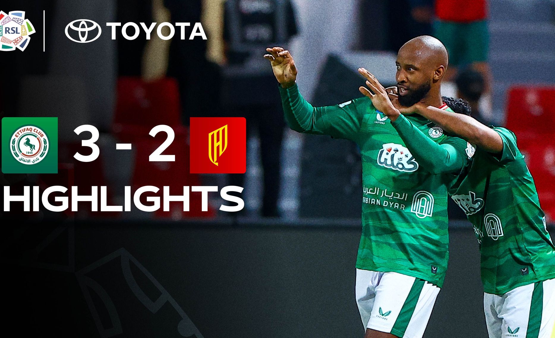 Al Ettifaq 3-2 Al Qadsiah