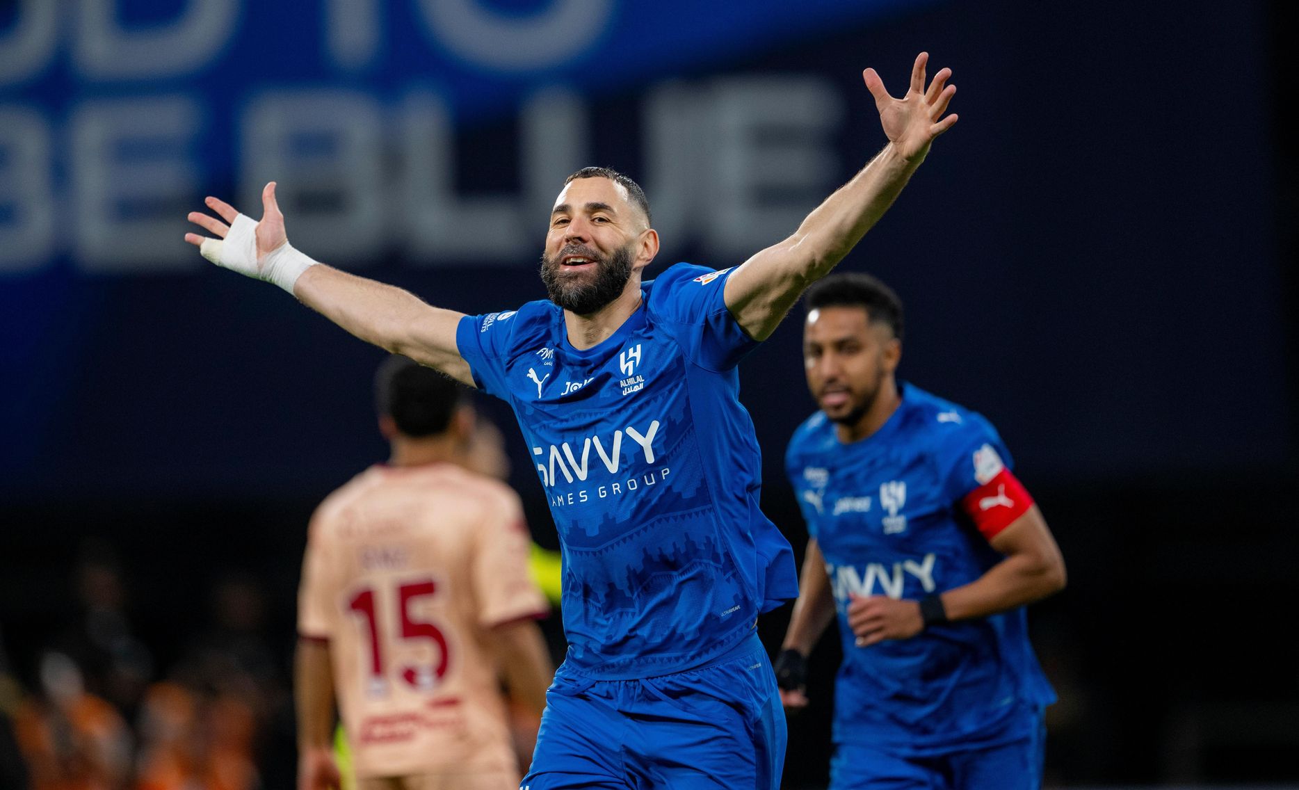 Karim Benzema hits hat-trick for Al Hilal v Al Kholood