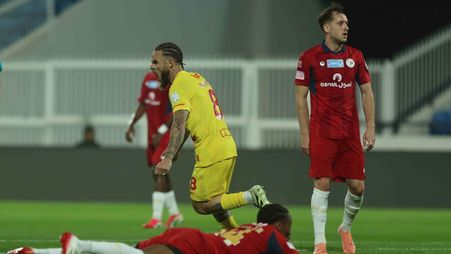 نانديز وفادا سجلا هدفي القادسية وضمك خلال 3 دقائق من زمن المواجهة