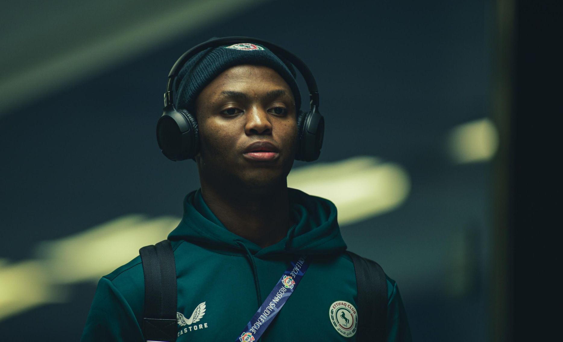 Al Ettifaq's South Africa starlet Mohau Nkota