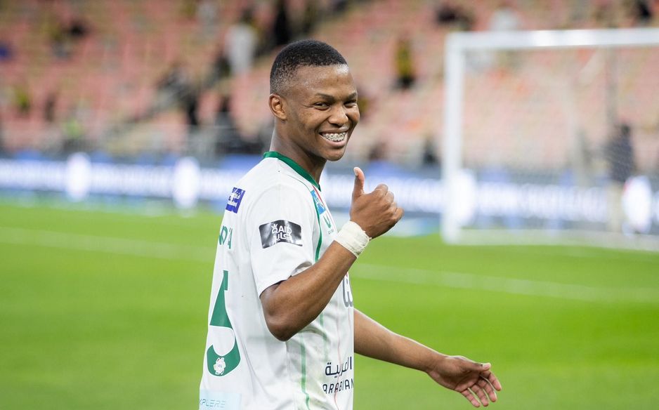 Mohau Nkota's smile has become a staple in the RSL with Al Ettifaq