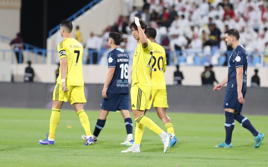 Joao Felix doubles Al Nassr's lead at Al Okhdood
