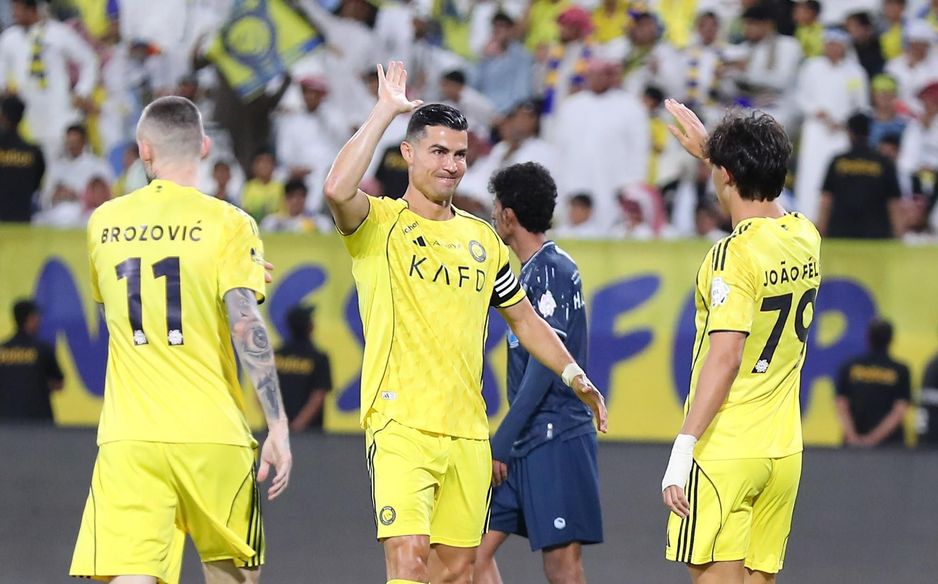 Cristiano Ronaldo and Joao Felix fire Al Nassr to win at Al Okhdood