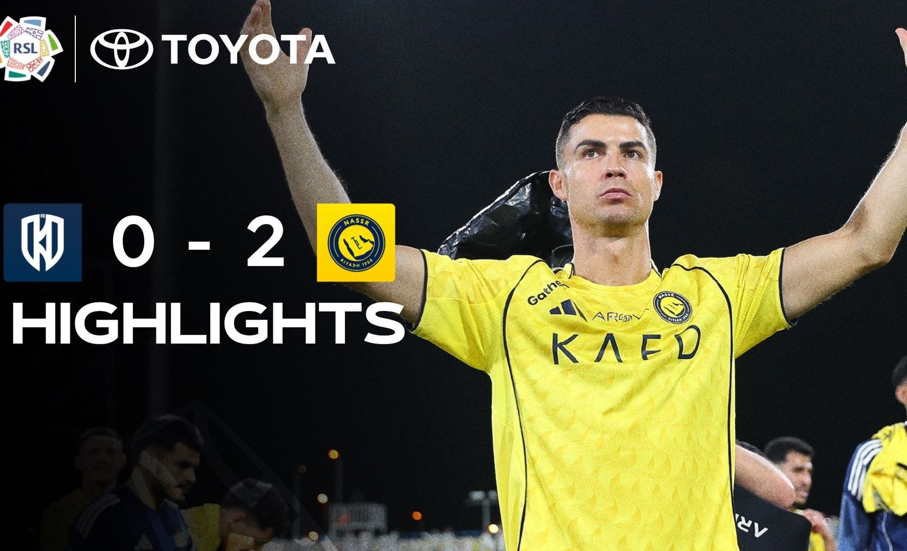 غلاف ملخص مباراة الأخدود والنصر