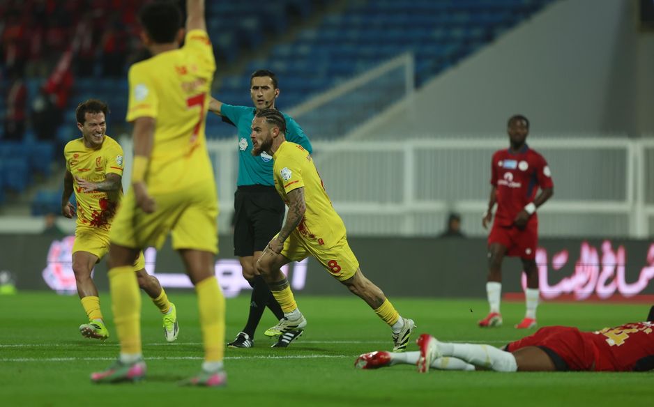 Nahitan Nandez's equaliser at Damac continues his stellar season for Al Qadsiah