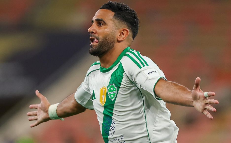 Riyad Mahrez's sublime extra-time free-kick sees Asian champions Al Ahli advance to Champions League Elite Finals