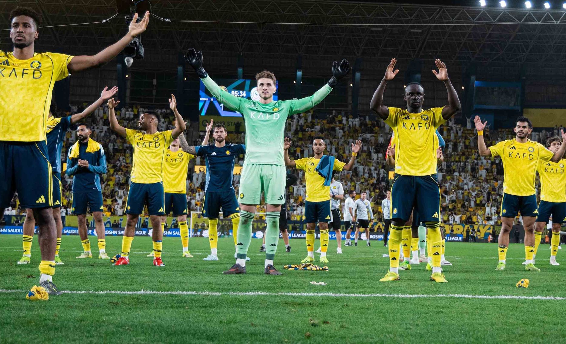 النصر يكمل سلسلته الجديدة من الانتصارات أمام الاتفاق بعدما توقفت في الدور الأول عند 10 انتصارات