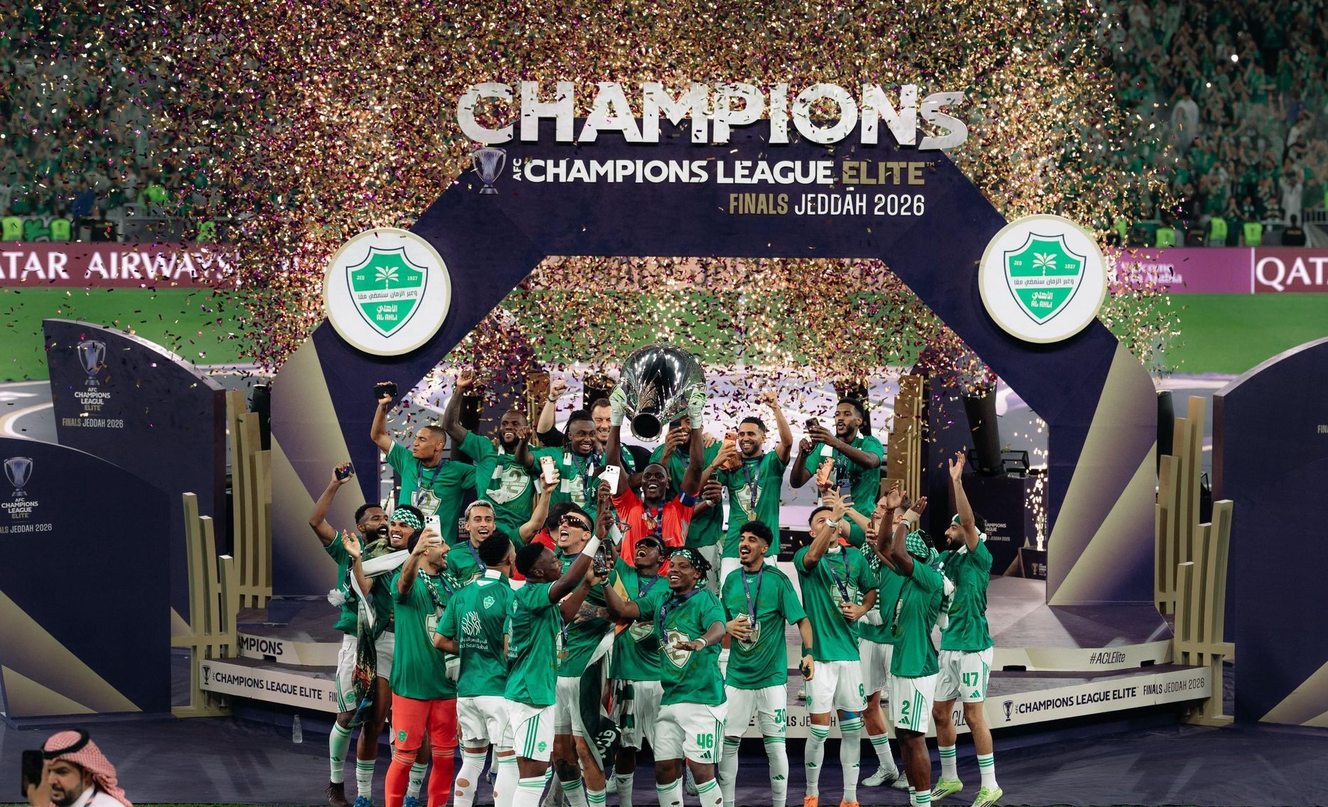 Al Ahli are AFC Champions League Elite winners for the second successive year