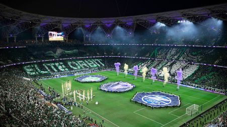 Al Ahli fans' amazing Elite Orbit tifo before ACL Elite final v Machida Zelvia