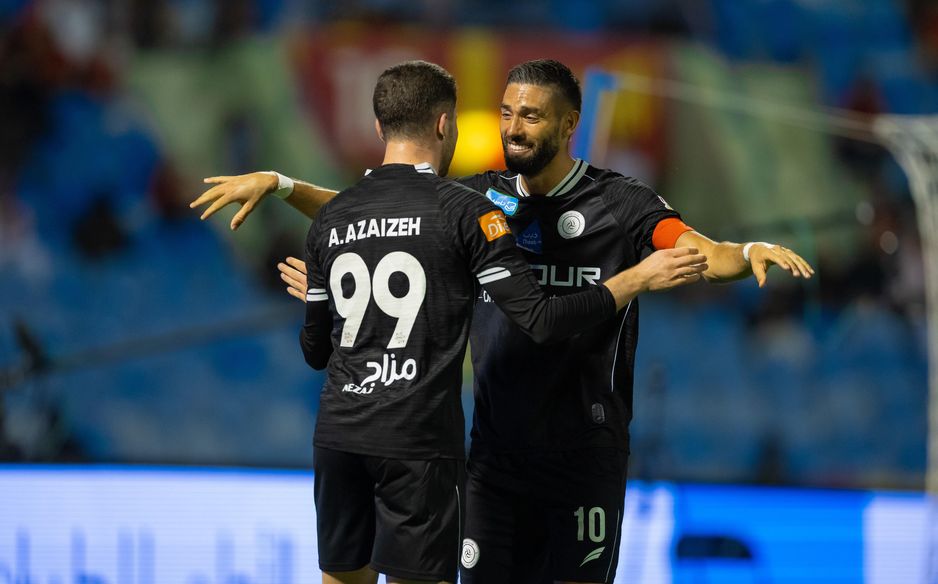 Yannick Carrasco (R) is having a superb RSL season at Al Shabab