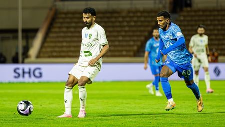 نيوم والحزم يتقاسمان النقاط