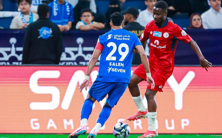 سجل ضمك أحد أفضل معدلاته في الاستحواذ أمام الهلال في الرياض