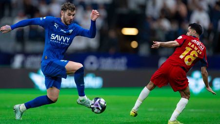 سجل ثيو هيرنانديز صناعته الأولى في مباراة ضمك