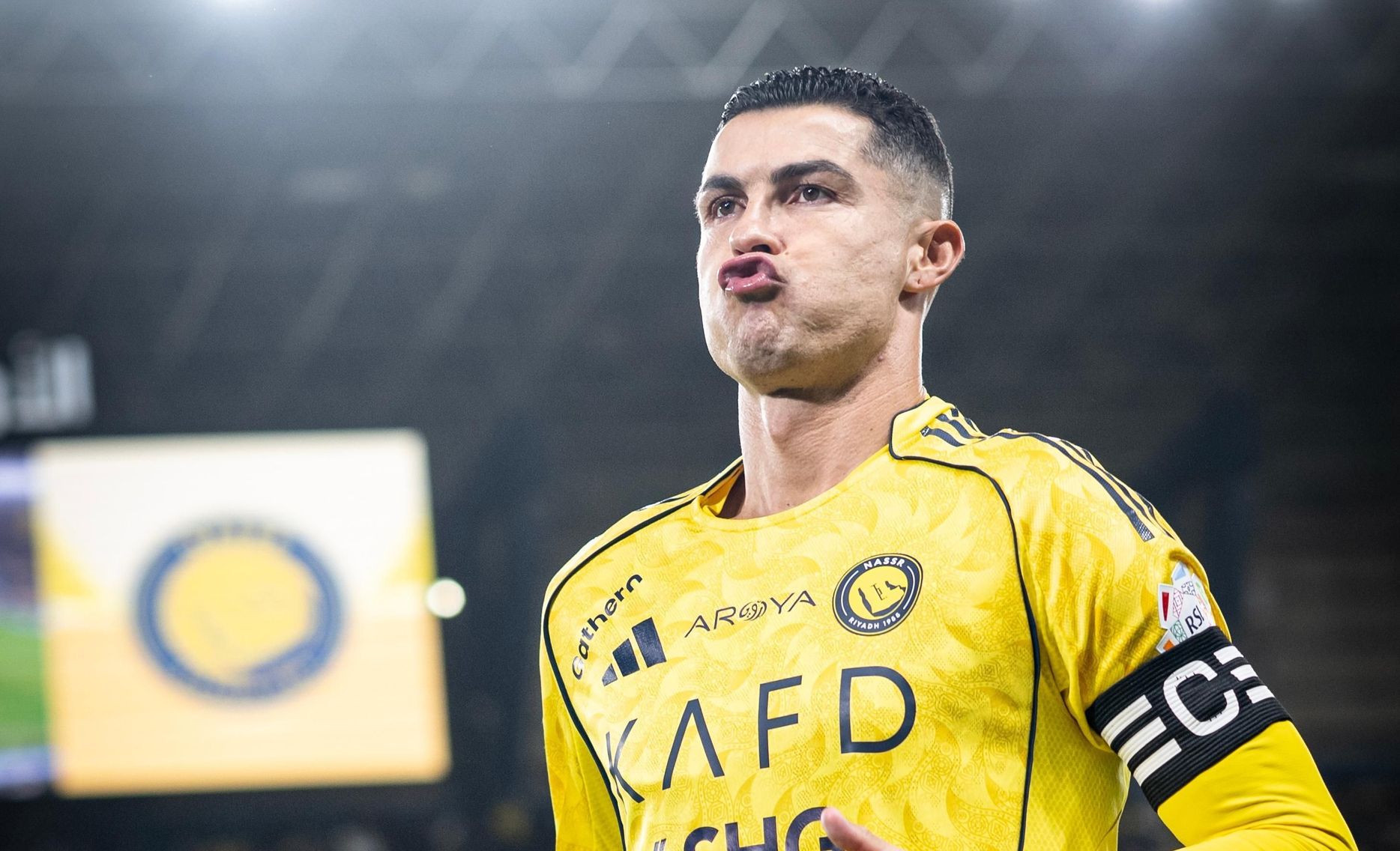 Al Nassr captain Cristiano Ronaldo eyes the RSL title