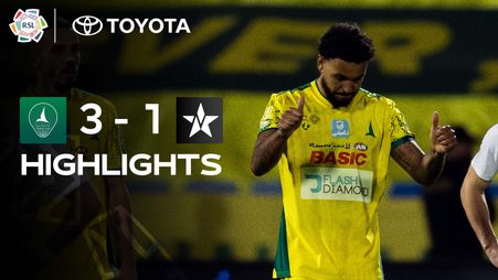 غلاف ملخص مباراة الخليج والنجمة