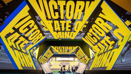 ملعب النصر قبل انطلاق القمة مع الأهلي