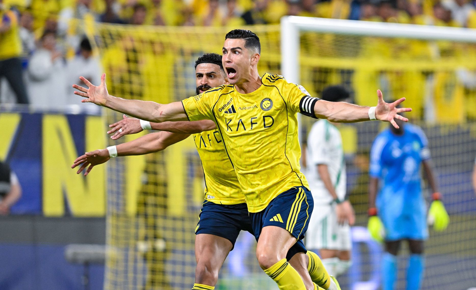 Cristiano Ronaldo scores for Al Nassr v Al Ahli