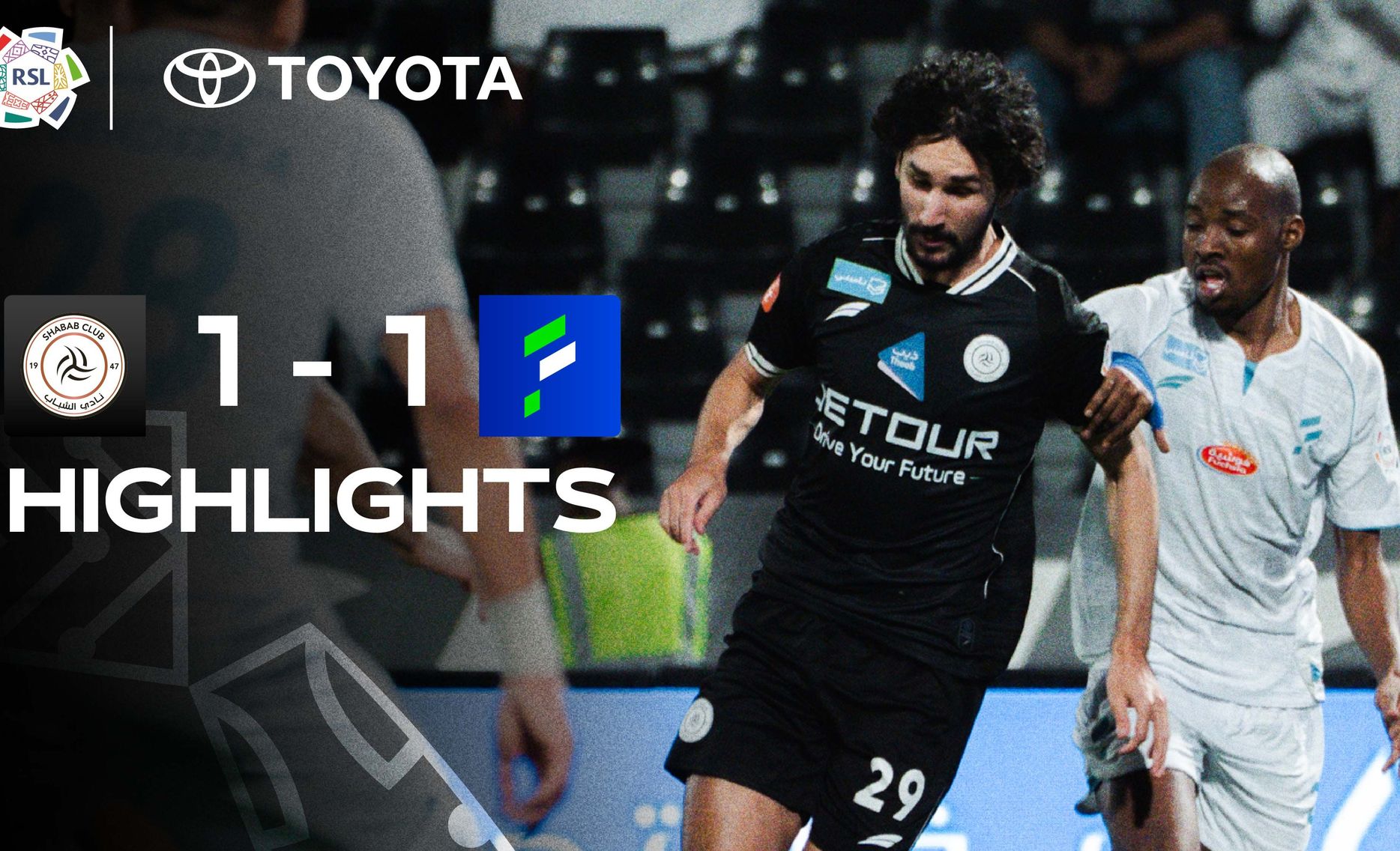 Al Shabab 1-1 Al Fateh