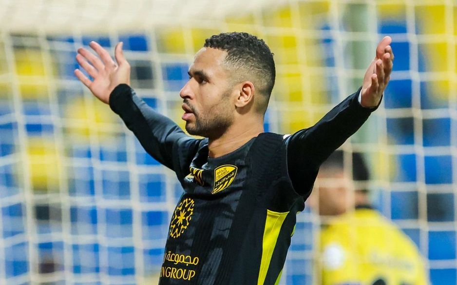 يوسف النصيري يصل لهدفه الخامس مع الاتحاد هذا الموسم