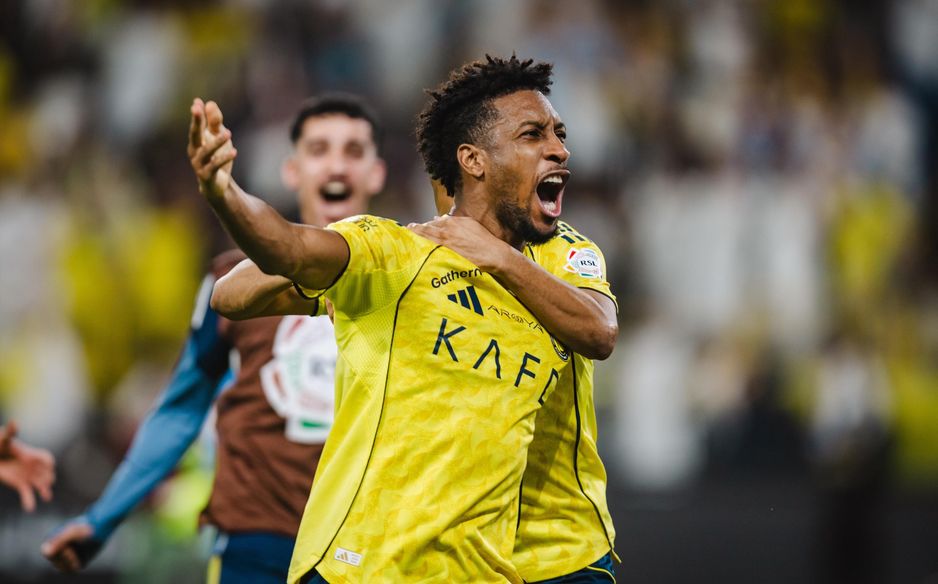 Kingsley Coman's spectacular half-volley makes it 2-0 for Al Nassr v Al Ahli