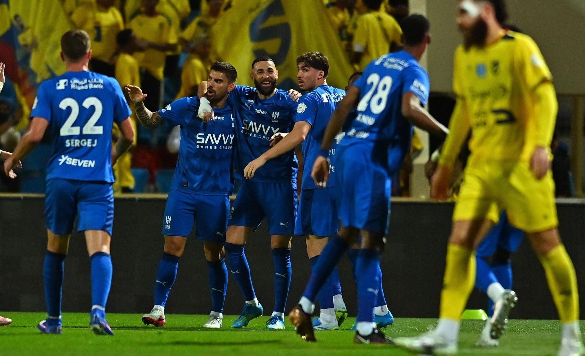 Al Hilal get off to perfect start at Al Hazem with Karim Benzema's early goal