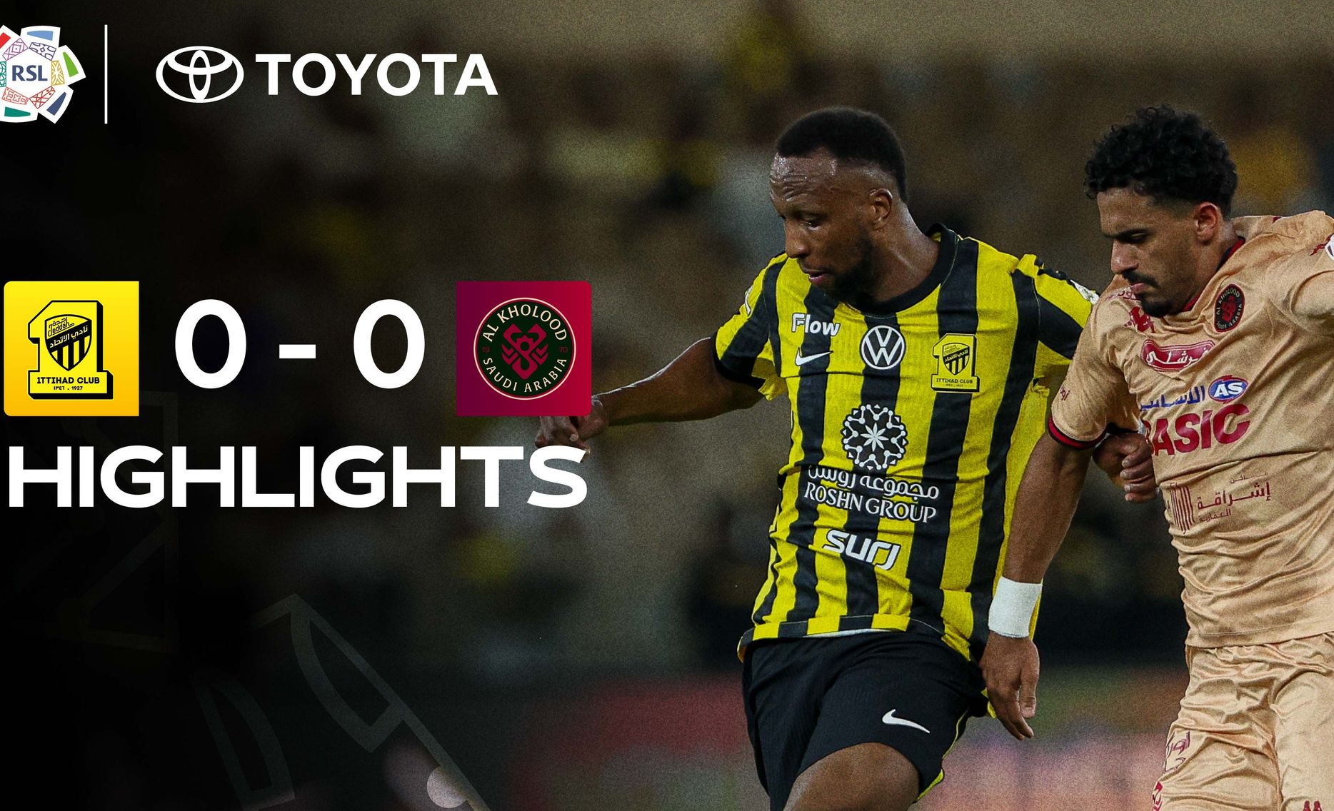 Al Ittihad 0-0 Al Kholood