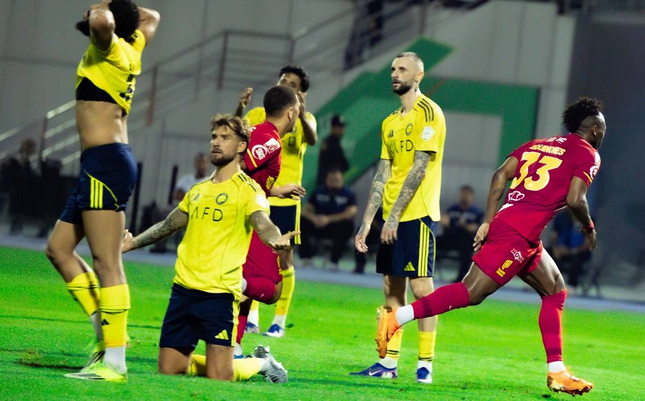 النصر يسقط للمرة الأولى بعد 16 انتصارًا متتاليًا