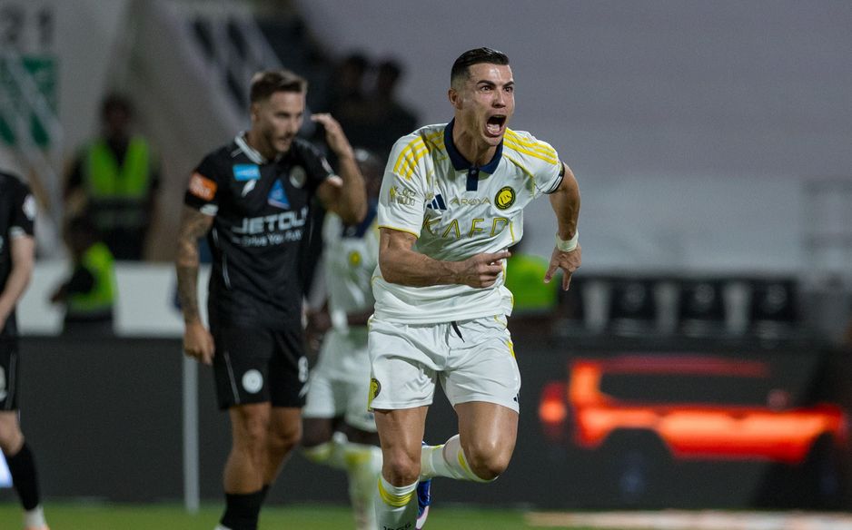 Cristiano Ronaldo scores Al Nassr's third at Al Shabab to move to 100 RSL goals