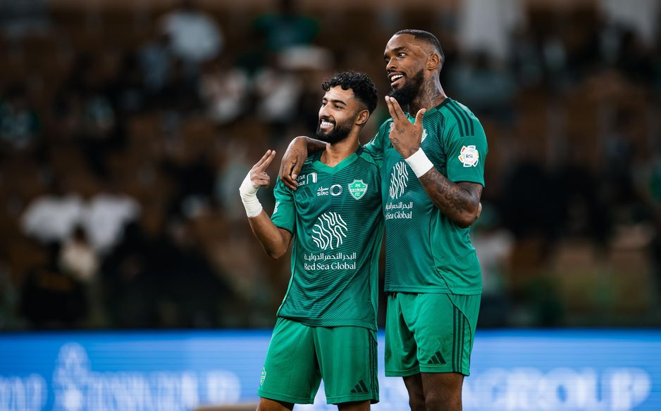 Al Ahli's Ivan Toney (R) bags hat-trick v Al Okhdood to lead 2025-26 RSL scoring charts