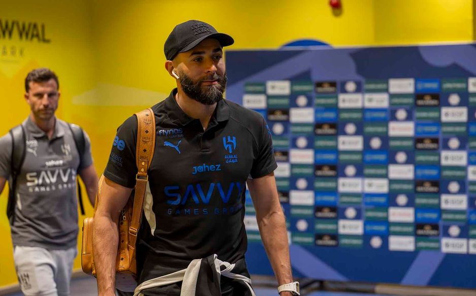 بنزيما اللاعب الأكثر صناعة لأهداف رونالدو (47 تمريرة حاسمة) يدخل ملعب المباراة استعدادًا لمواجهته منافسًا للمرة الثانية عشرة في تاريخهما والخامسة في دوري روشن السعودي