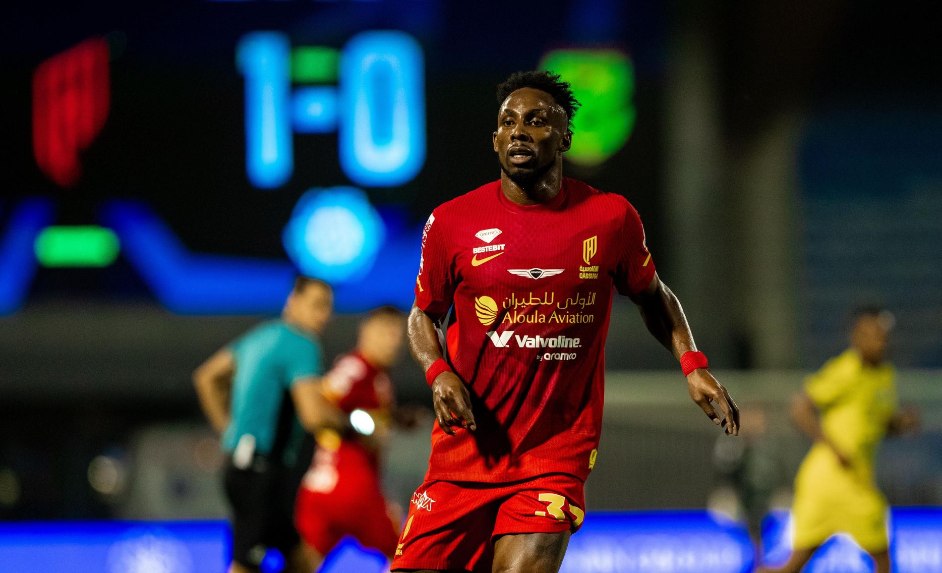 Julian Quinones nets opening goal in Al Qadsiah's win at home to Al Hazem
