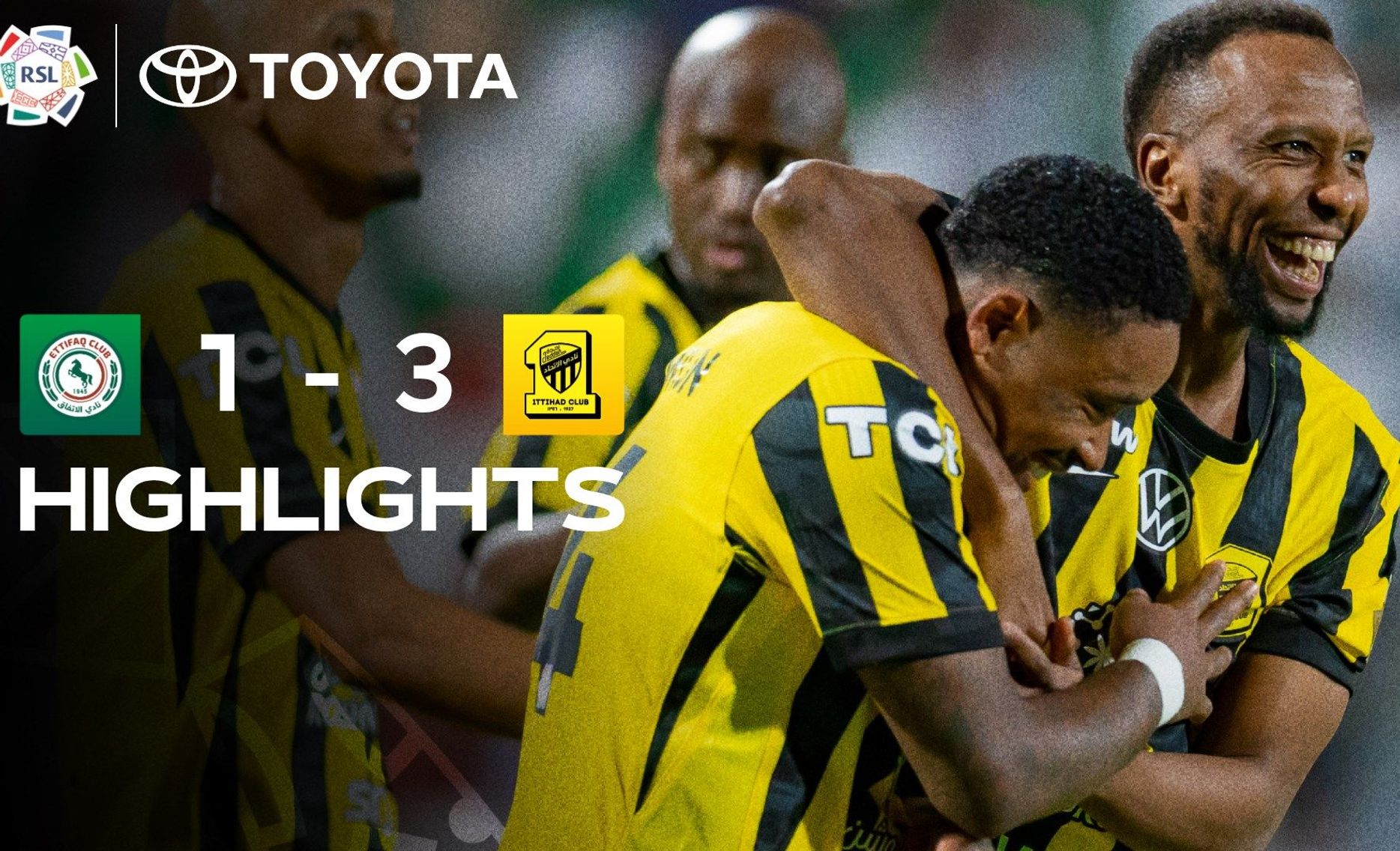 غلاف ملخص مباراة الاتفاق والاتحاد