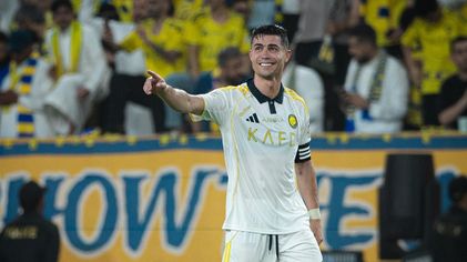 Al Nassr captain Cristiano Ronaldo reduced to tears following his second of the night
