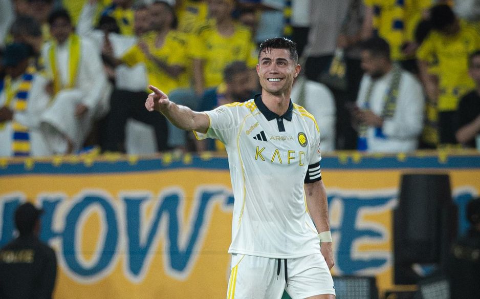 Al Nassr captain Cristiano Ronaldo reduced to tears following his second of the night