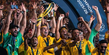 Al Nassr celebrate RSL title win