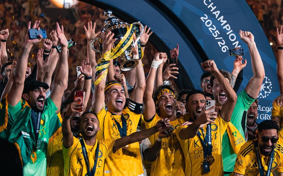 Al Nassr celebrate RSL title win