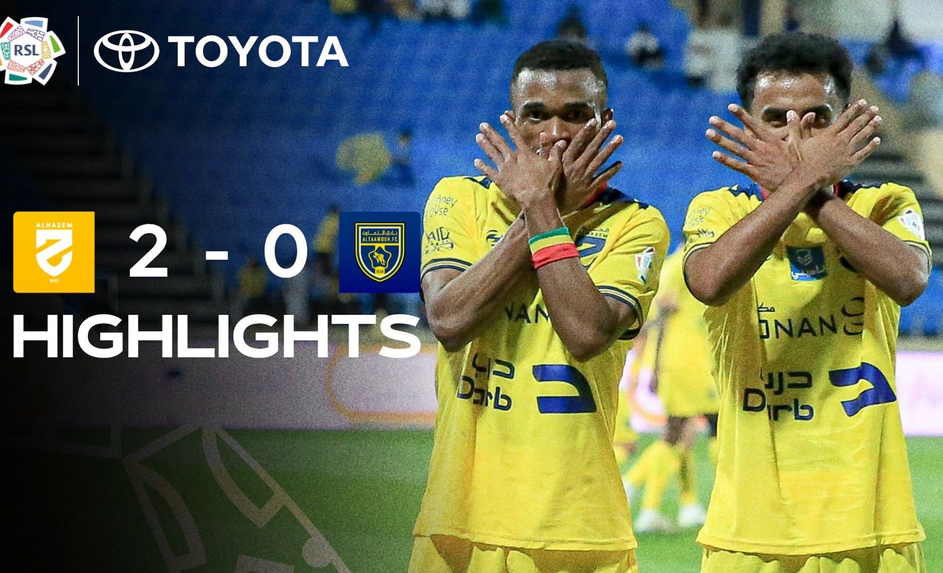 Al Hazem 2-0 Al Taawoun
